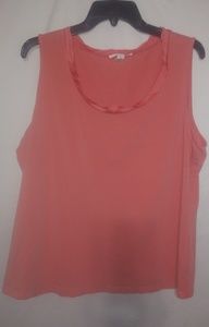Sarah Spencer Tops - Sarah Spencer Red Sleeveless Top 3X Plus Sarah Spencer Tops - Sarah Spencer Red Sleeveless Top 3X Plus
